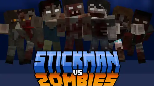 Stickman vs Zombies Minecraft