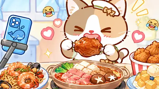 Cat Boba Tea: Food ASMR Master