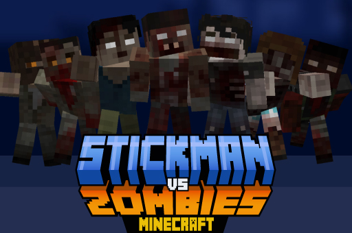 Stickman vs Zombies Minecraft